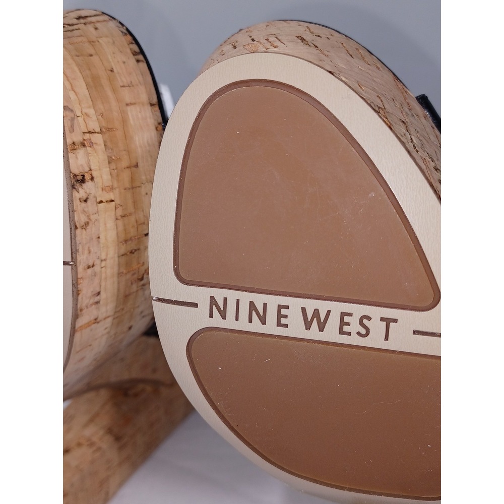 Nine West Shoes Womens Size 8.5 Platform Heels NWALLACCESS Strappy Sandals - Picture 9 of 12
